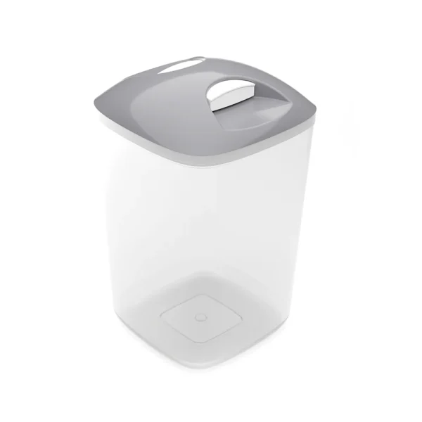 Hermético AromaKeepers Alto Tapa Grande 2000 ml Cinza