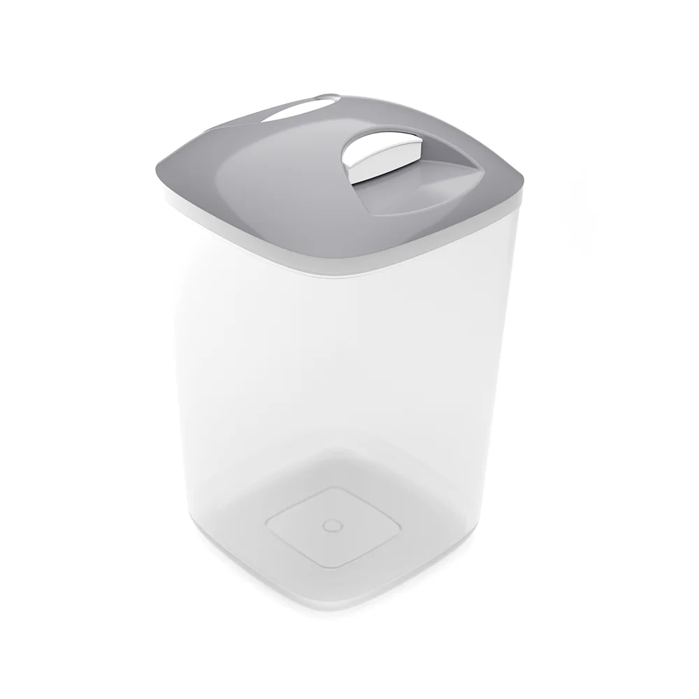 Hermético AromaKeepers Alto Tapa Grande 2000 ml Cinza