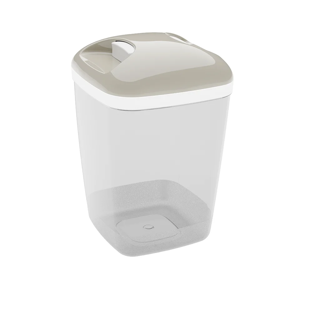 Hermético AromaKeepers Alto Tapa Pequena 1200 ml Taupe Gray