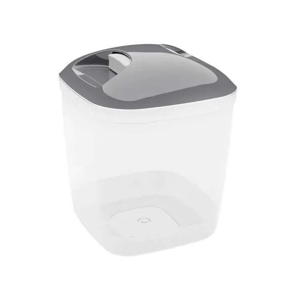 Hermético AromaKeepers Bajo Tapa Grande 1400 ml Cinza