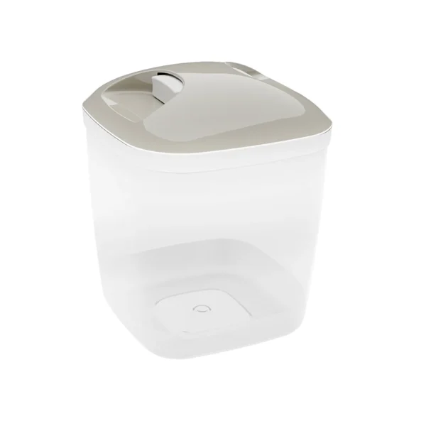 Hermético AromaKeepers Bajo Tapa Grande 1400 ml Taupe Gray