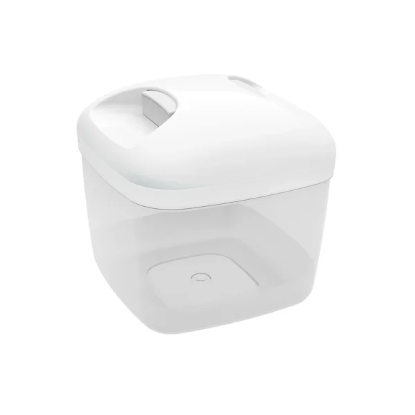 Hermético AromaKeepers Bajo Tapa Pequena 600 ml Branco