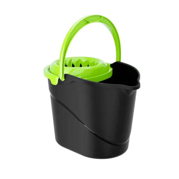 Balde BestDrip Preto com Verde Lima
