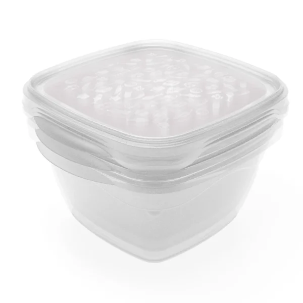 Conjunto de 3 herméticos FreshCool de Practiline 1300ml transparentes