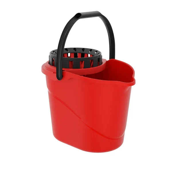 Balde EasyDrip Practiline Vermelho com Espremedor Vermelho