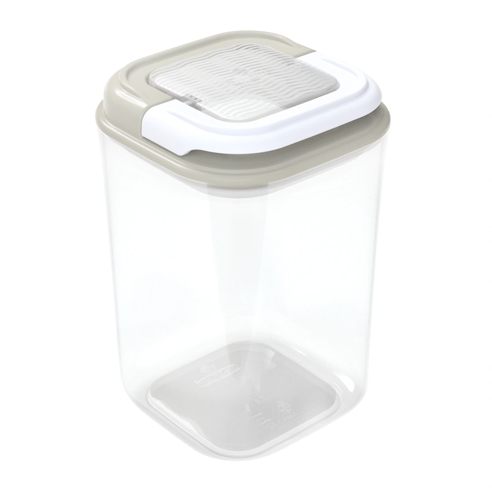 Potes herméticos FlipSavers 0,8l Taupe Gray