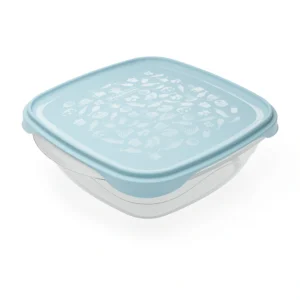 Hermético FreshCool Practiline Cuadrado 800 ml Artic Blue