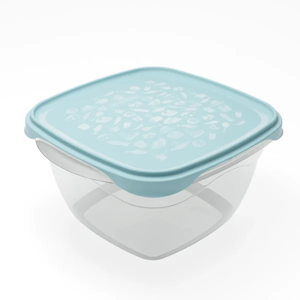 Hermético FreshCool Practiline Cuadrado1300 ml Artic Blue