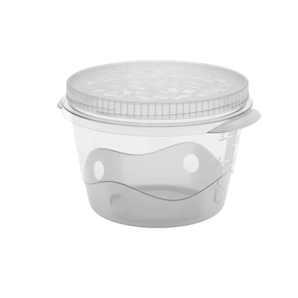 Hermético con rosca FreshCool de Practiline redondo transparente 550ml