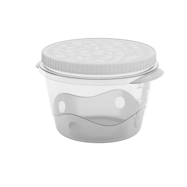 Hermético con rosca FreshCool de Practiline redondo Branco 550ml