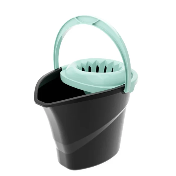 Balde CoolDrip Preto com Artic Blue