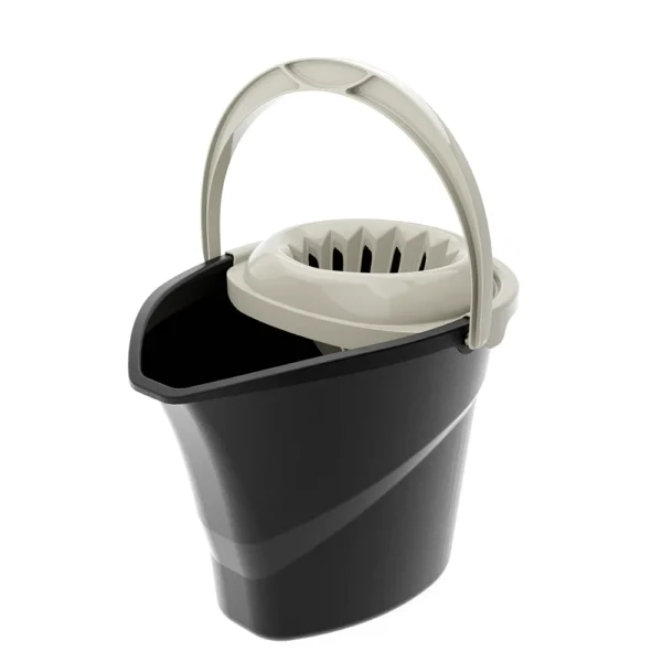 Balde CoolDrip Preto com Taupe Gray