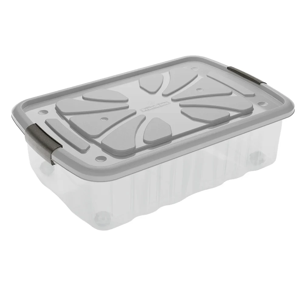 caixa EasyBox de Practiline 25 Litros Cinza