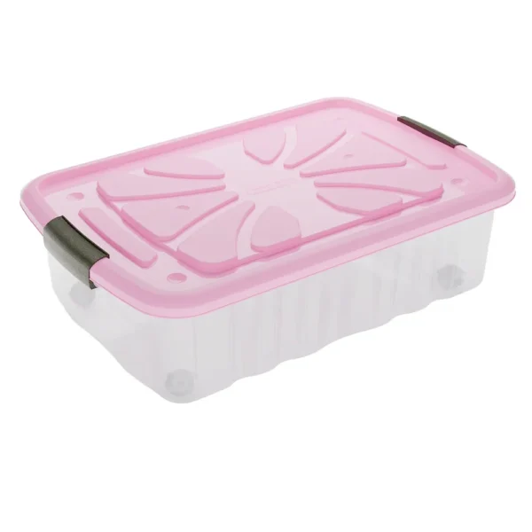 caixa EasyBox de Practiline 25 Litros Rosa Bebe