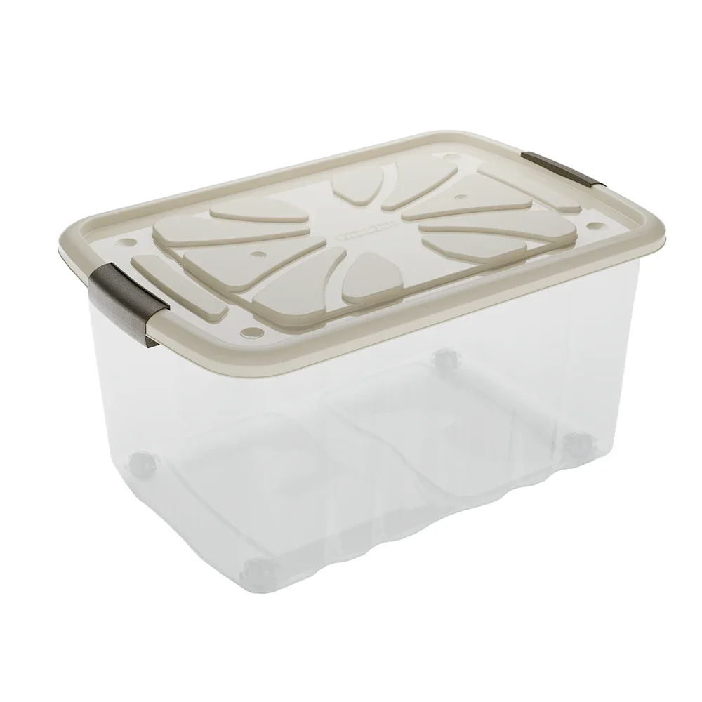 caixa EasyBox de Practiline 45 Litros Taupe Gray