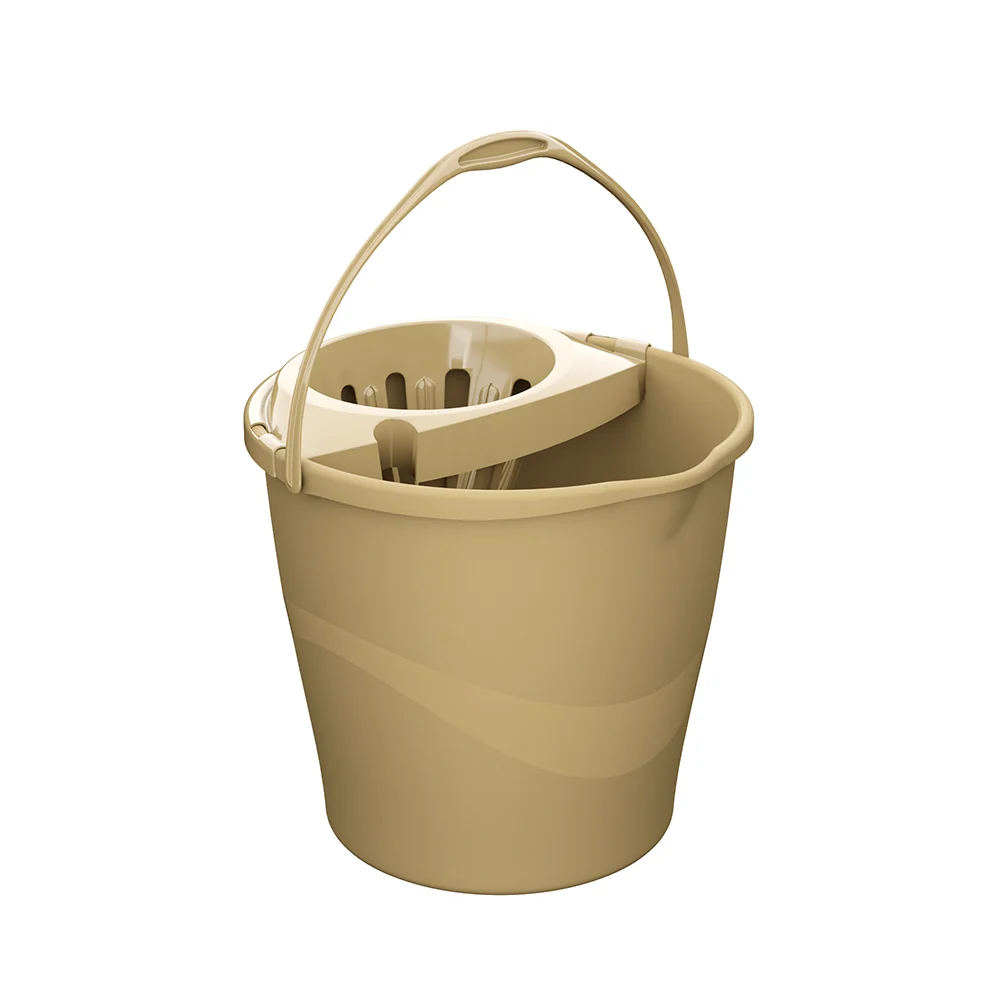 Balde RoundDrip Practiline Latte Beige com espremedor Latte Beige