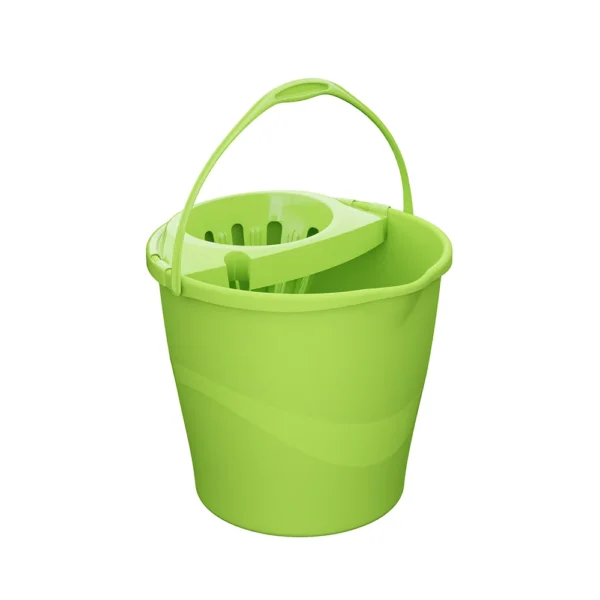 Balde RoundDrip Practiline verde lima com espremedor verde lima