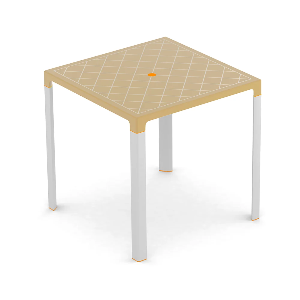 Mesa Fortaleza de Practiline Creme