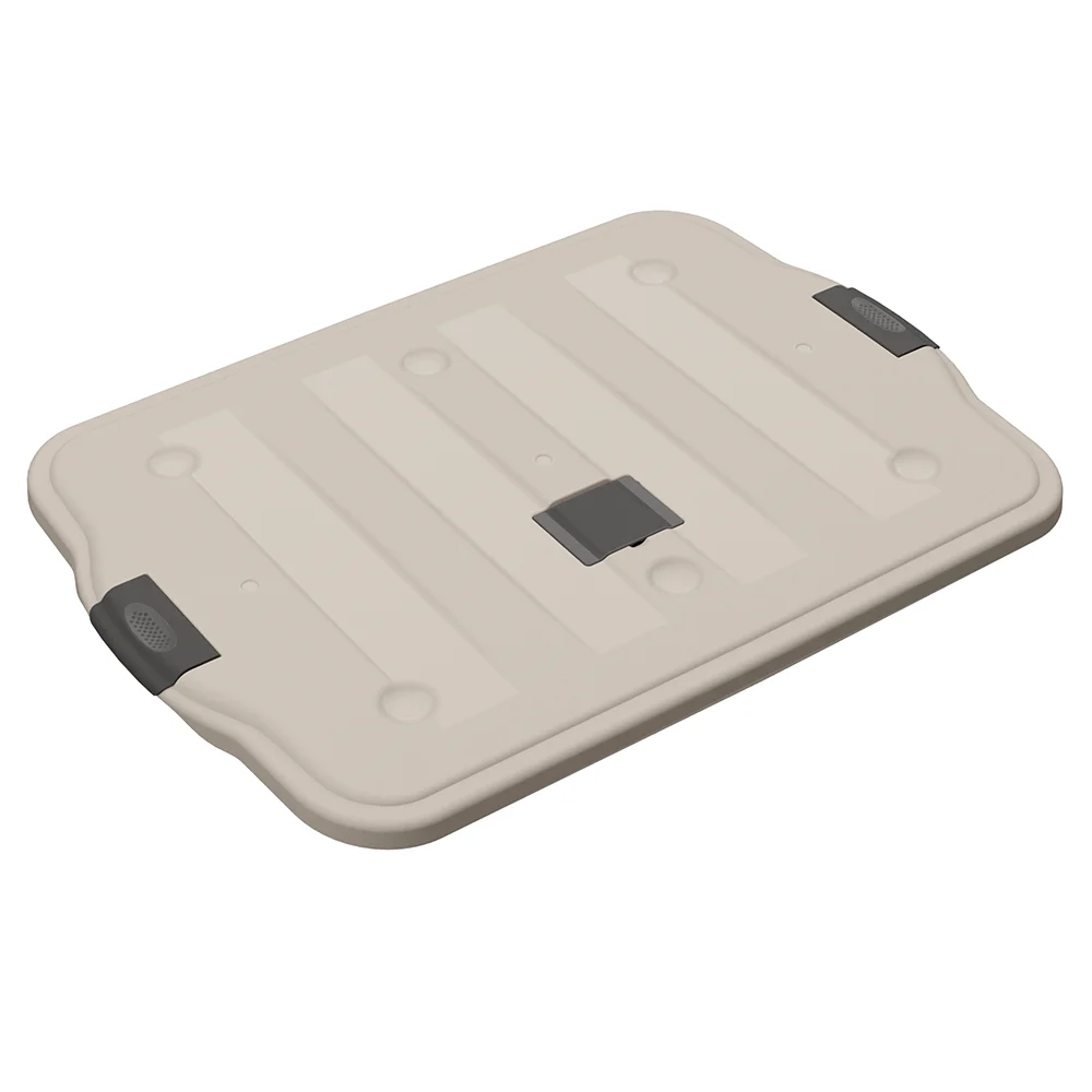 Tampa para caixa plástica BigBox Practiline taupe