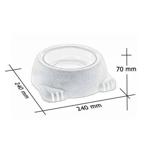 Dimensiones MyCool Bowl de Practiliine 1000 ml