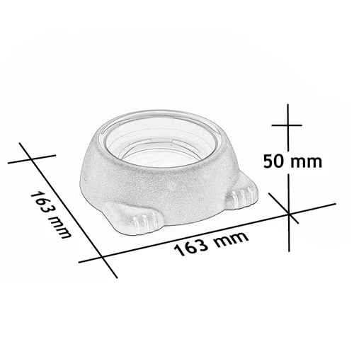 Dimensiones MyCool Bowl de Practiliine 300 ml