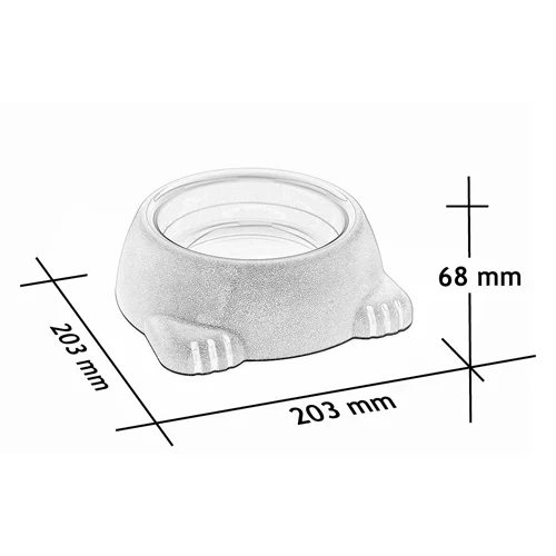 Dimensiones MyCool Bowl de Practiliine 650 ml