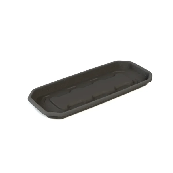 Prato Floreira Antique 400x230x180 Antracita de Practiline